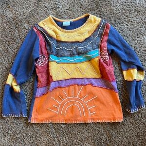 Greater Good Network Patchwork Top